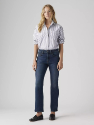 Женские джинсы Levi's 725 с высокой посадкой 1163193576 (Синий W26 L27)