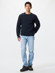 Чоловічі джинси Slim Straight UNIQLO 1163258513 (Блакитний 36W 32L)