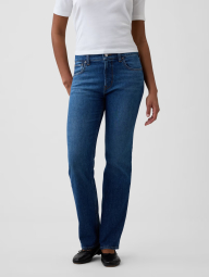 Женские джинсы Slim Straight GAP 1163393719 (Синий 29)