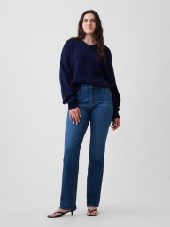 Женские джинсы Slim Straight GAP 1163393719 (Синий 29)