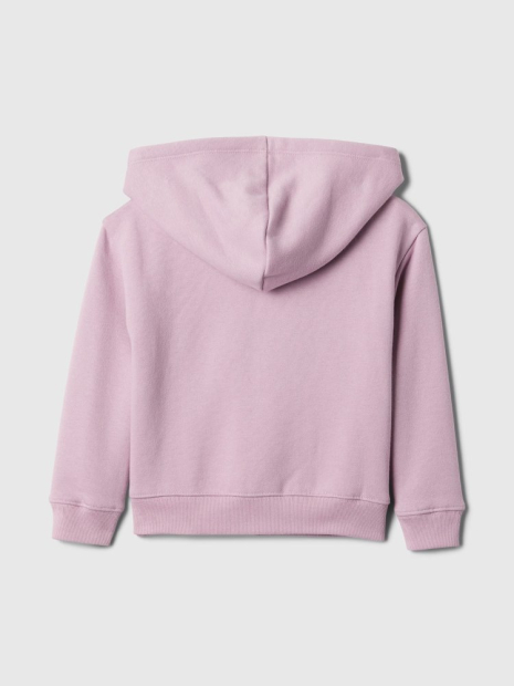 Детская толстовка на флисе GAP кофта с капюшоном 1159847958 (Сиреневый 18-24M)