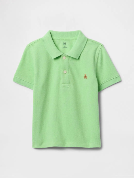Дитяча футболка-поло GAP 1159848037 (Зелений 18-24M)