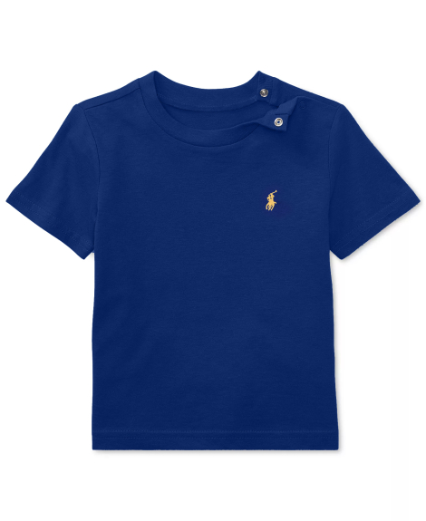 Футболка для ребенка Polo Ralph Lauren 1159853188 (Синий 3M) на рост 53-60 см