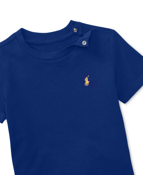 Футболка для ребенка Polo Ralph Lauren 1159853188 (Синий 3M) на рост 53-60 см