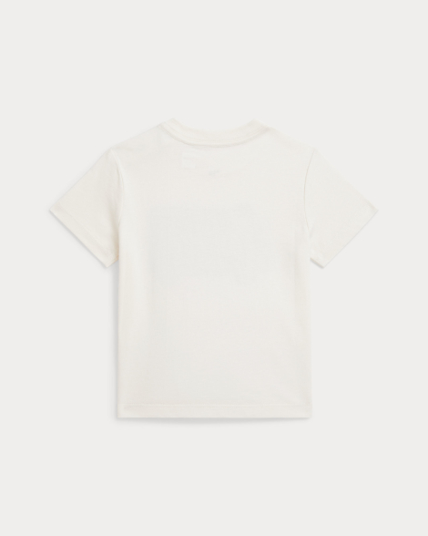 Футболка для ребенка Polo Ralph Lauren 1159864043 (Молочный 24M) на рост 85-90 см