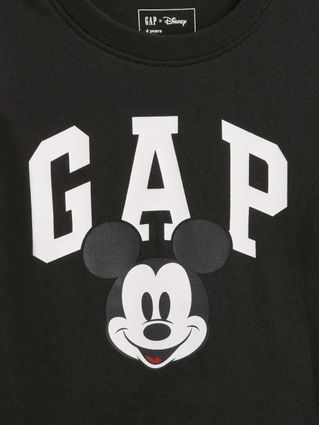 Дитяча футболка GAP Mickey Mouse 1159864362 (Чорний 12-18) на зріст 80 см