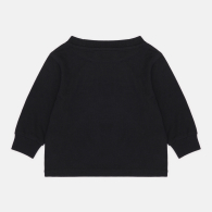 Дитячий лонгслів Calvin Klein з логотипом 1159837395 (Чорний 12M)