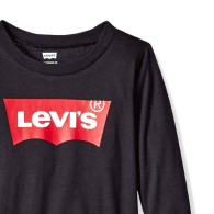 Детский лонгслив Levi's с логотипом 1159842885 (Черный 68-74)