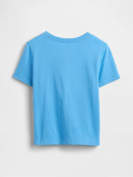 Детская футболка GAP с принтом 1159844884 (Синий 12-18M)