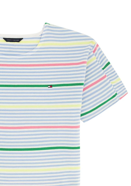 Детская футболка Tommy Hilfiger в полоску 1159842769 (Разные цвета S)