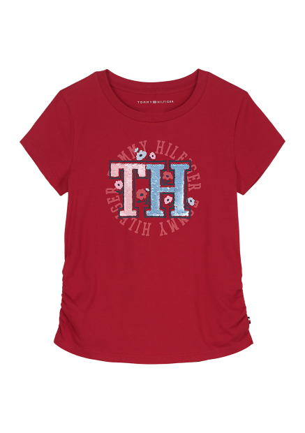 Детская футболка Tommy Hilfiger 1159842940 (Красный L)