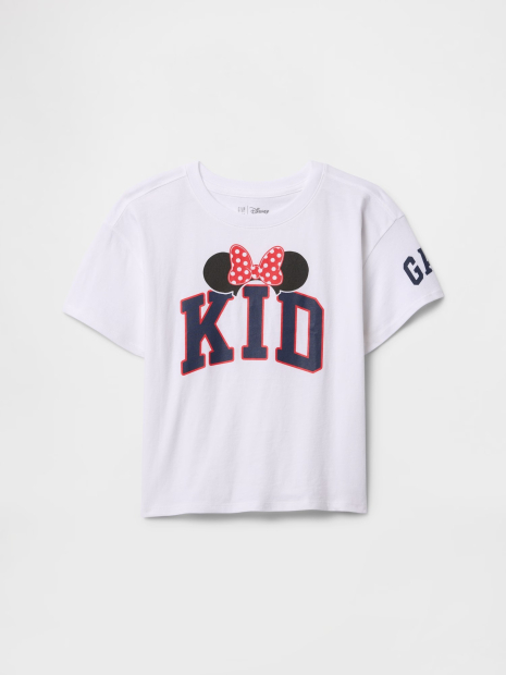 Детская футболка Disney GAP с принтом 1159843207 (Белый 5)