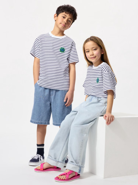 Футболка NY POP ART UT Uniqlo Keith Haring 1159849431 (Белый 155-165)