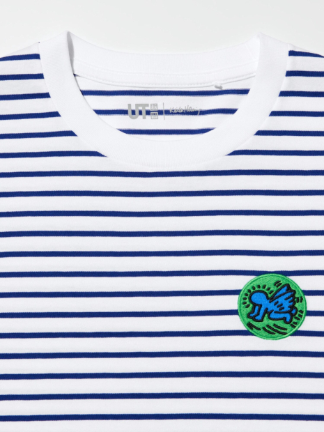 Футболка NY POP ART UT Uniqlo Keith Haring 1159849431 (Белый 155-165)