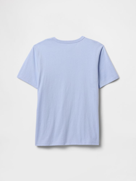 Футболка с принтом GAP 1159849867 (Голубой M) на рост 130 см