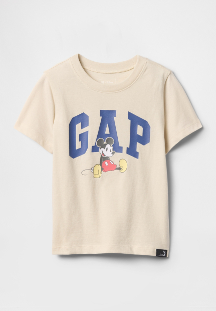 Детская футболка Disney GAP с принтом 1159850012 (Бежевый L) на рост 140 см