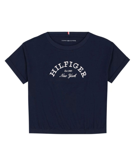 Футболка для девочек Tommy Hilfiger 1159853471 (Синий 6X) на рост 119 см
