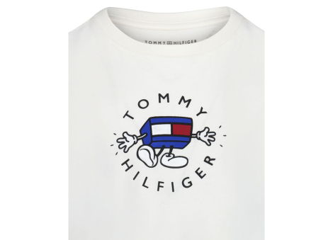 Детская футболка Tommy Hilfiger с принтом 1159865105 (Молочный 6) на рост 117 см