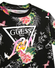 Дитяча футболка Guess з принтом 1159840943 (Чорний 8)