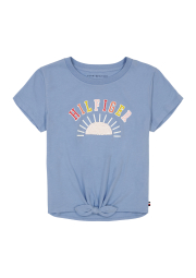 Детская футболка Tommy Hilfiger с узлом 1159839430 (Голубой L)