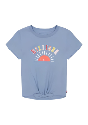 Детская футболка Tommy Hilfiger с узлом 1159839430 (Голубой L)