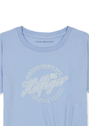 Детская футболка Tommy Hilfiger с узлом 1159843083 (Голубой M)