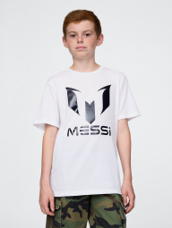 Детская футболка Messi GAP с логотипом 1159845529 (Белый M)