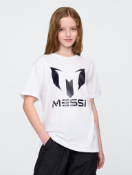 Детская футболка Messi GAP с логотипом 1159845529 (Белый M)