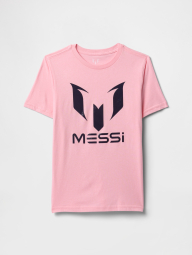 Детская футболка Messi GAP с логотипом 1159846329 (Розовый M)