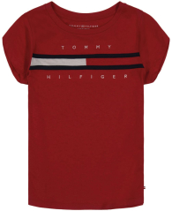 Футболка Tommy Hilfiger 1159854087 (Красный S) на рост 122 см