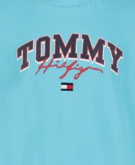 Детская футболка Tommy Hilfiger с принтом 1160225282 (Голубой 6) на рост 117 см