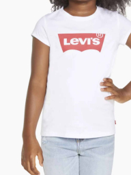 Детская футболка Levi's с логотипом 1160642497 (Белый 116-122) на рост 116-122 см