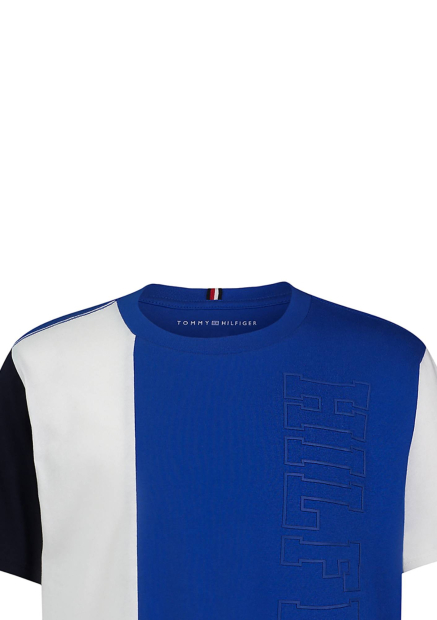Детская футболка Tommy Hilfiger с логотипом 1159838767 (Синий 2T)