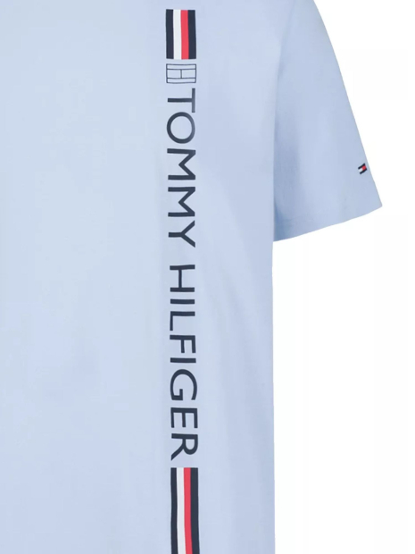 Детская футболка Tommy Hilfiger с логотипом 1159843015 (Голубой 5)