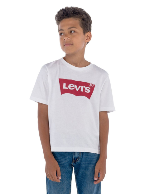 Дитяча футболка Levi's з логотипом 1159839990 (Білий 147-163)