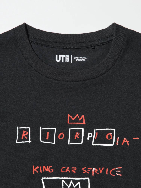Детская футболка NY POP ART UT Uniqlo 1159839994 (Черный 145-155)