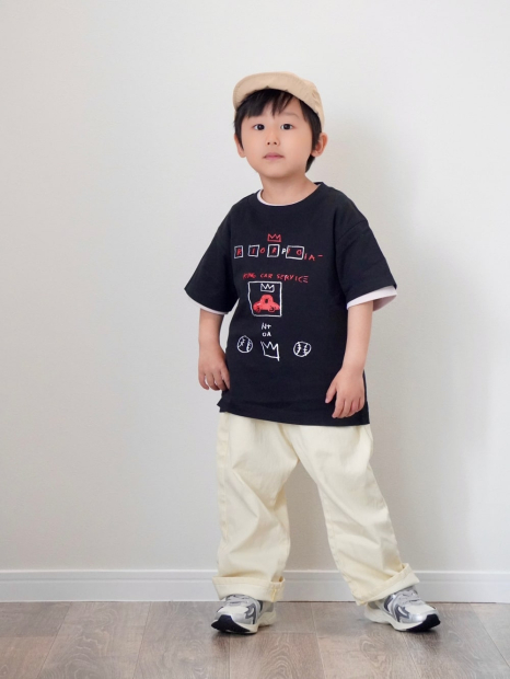 Детская футболка NY POP ART UT Uniqlo 1159839994 (Черный 145-155)