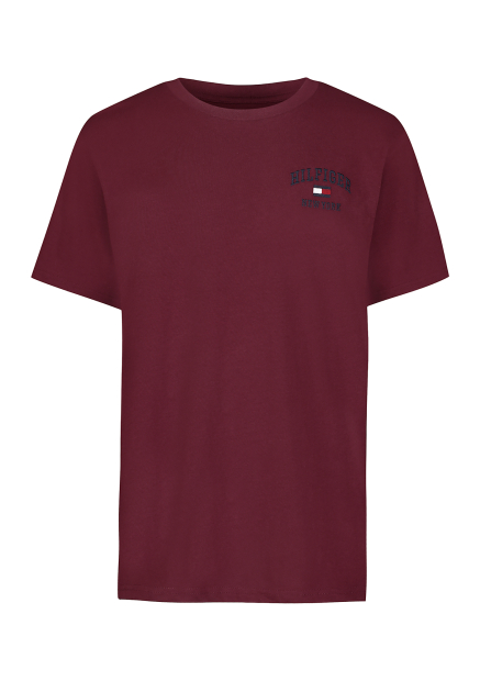Детская футболка Tommy Hilfiger с логотипом 1159842945 (Бордовый M)