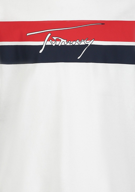Детская футболка Tommy Hilfiger с логотипом 1159843051 (Белый 6)