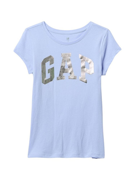 Дитяча футболка GAP з логотипом 1159843135 (Блакитний M)