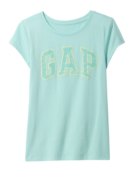 Детская футболка GAP с логотипом 1159843168 (Бирюзовый M)