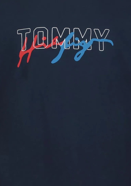 Дитяча футболка Tommy Hilfiger з логотипом 1159844036 (Синій 5)