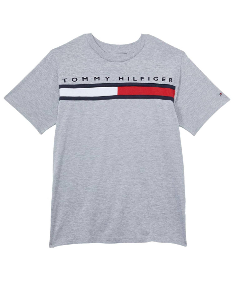 Підліткова футболка Tommy Hilfiger з логотипом 1159844984 (Сірий L)