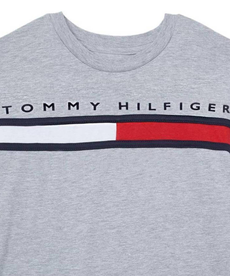 Підліткова футболка Tommy Hilfiger з логотипом 1159844984 (Сірий L)