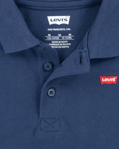 Подростковая футболка-поло Levi's 1159845404 (Синий 147-163)