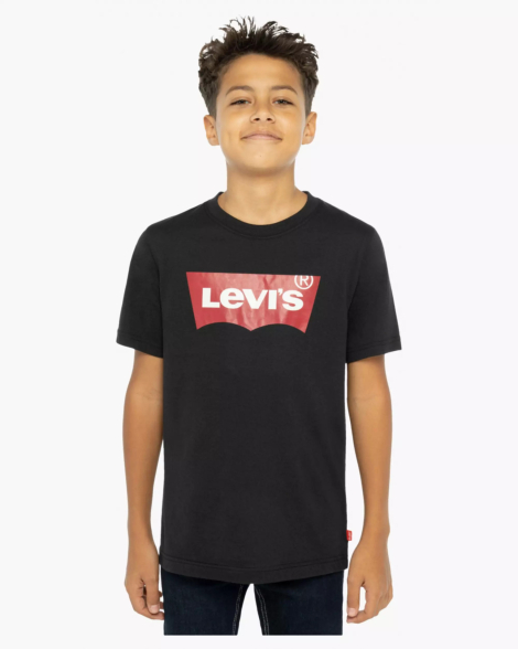 Подростковая футболка Levi's с логотипом 1159845765 (Черный 152-158)