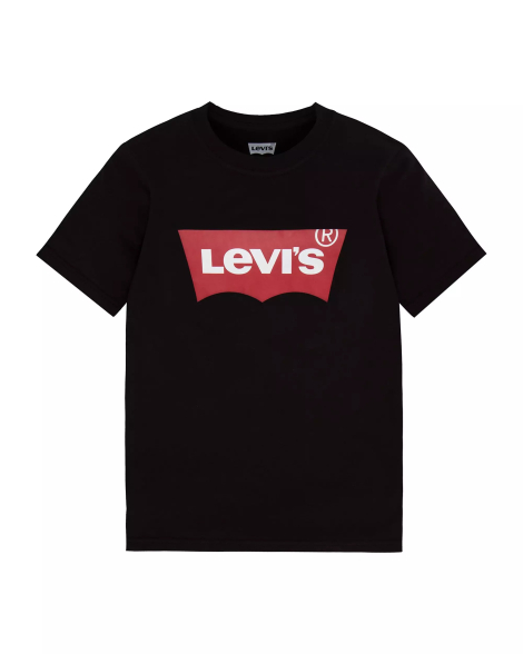 Подростковая футболка Levi's с логотипом 1159845765 (Черный 152-158)
