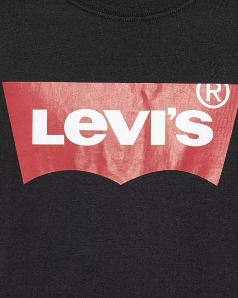Подростковая футболка Levi's с логотипом 1159845765 (Черный 152-158)