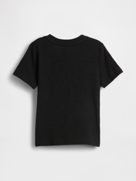 Детская футболка GAP с карманом 1159848368 (Черный 6)