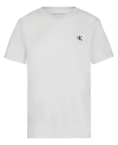 Базовая детская футболка Calvin Klein с логотипом 1159852016 (Белый XL) на рост 164-177 см